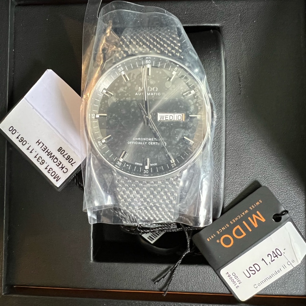 Mido Automatic Watch Brand New